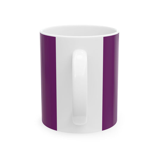 God Led Purple Ceramic Mug, (11oz, 15oz)