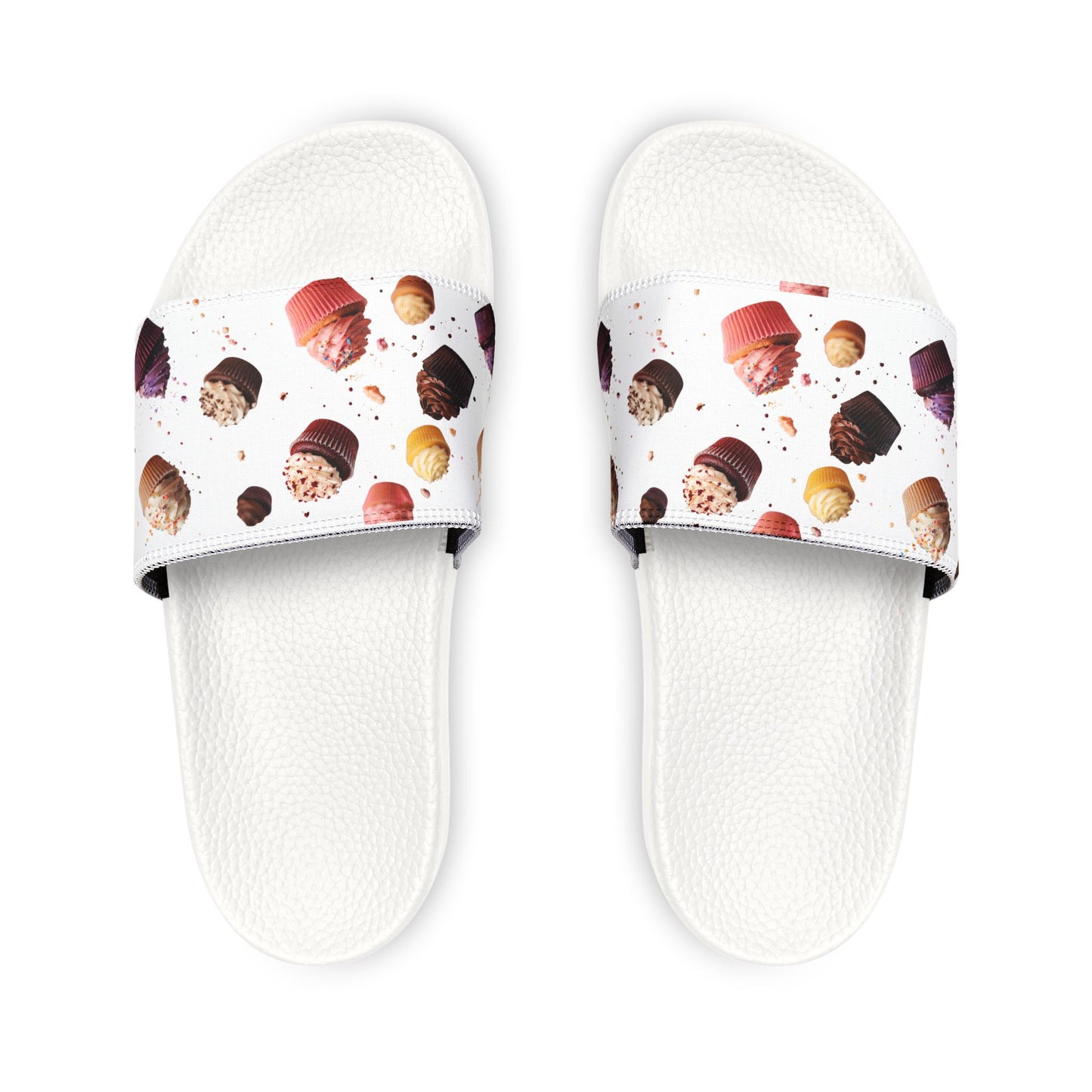 Youth Cupcakes Removable-Strap Sandals